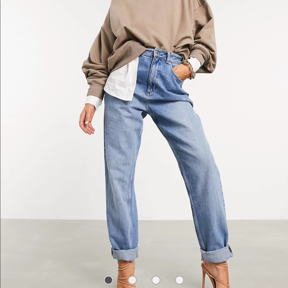 ASOS Slouchy Mom Jeans size 36/32 NWT